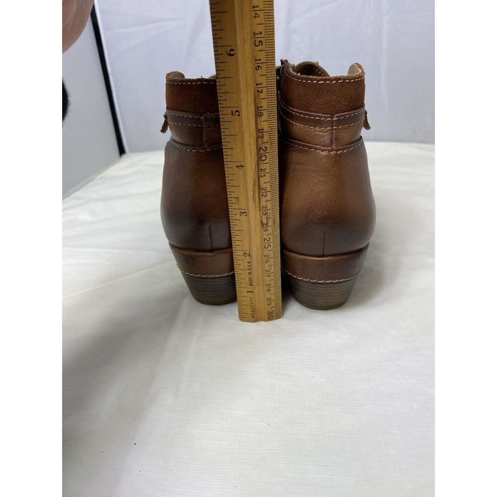 PIKOLINOS Rotterdam Ankle Boots 902-8943C1 Brown Cuero Sz EU 36, US 5 - Picture 5 of 10